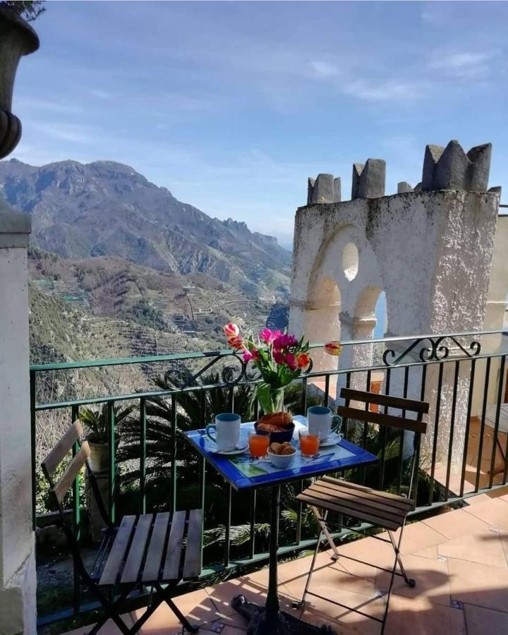 Ferienwohnung Il Sogno Di Wagner Ravello Exterior foto