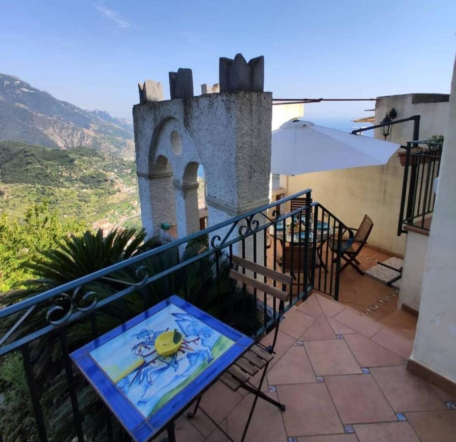 Ferienwohnung Il Sogno Di Wagner Ravello Exterior foto