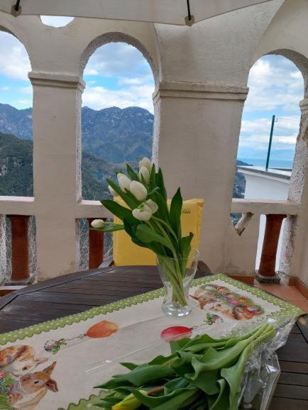 Ferienwohnung Il Sogno Di Wagner Ravello Exterior foto